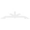 Ekena Millwork Vanguard Architectural Grade PVC Gable Bracket, 108"W x 27"H x 2"D x 6"F, 6/12 Pitch GBP108X27X0206VAN00 - alternate 5